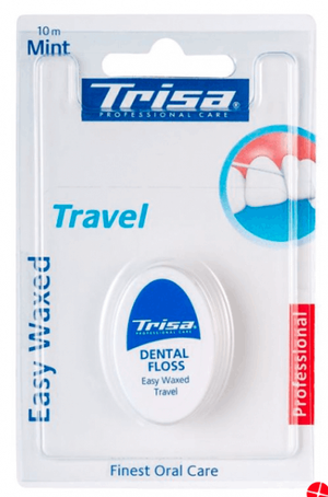 Trisa of Switzerland Dental Floss Easy Waxed Travel